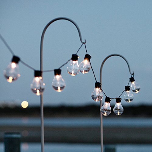 Lights4fun 10er LED Solar Kugel Lichterkette warmweiß USB Aufladbar Solar Lichterkette außen Solarlampen für außen Lights4fun 10er LED Solar Kugel Lichterkette warmweiß USB Aufladbar Solar Lichterkette außen Solarlampen für außen von Lights4fun