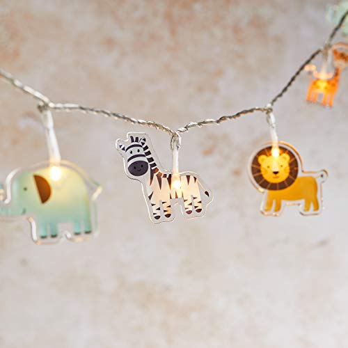 Lights4fun 12er LED Safari Lichterkette warmweiß Kinderzimmer Batteriebetrieb Timer Junge Nachtlicht Innen Indoor Dschungel Beleuchtung Bett Fenster Zimmer Lights4fun 12er LED Safari Lichterkette warmweiß Kinderzimmer Batteriebetrieb Timer Junge Nachtlicht Innen Indoor Dschungel Beleuchtung Bett Fenster Zimmer von Lights4fun