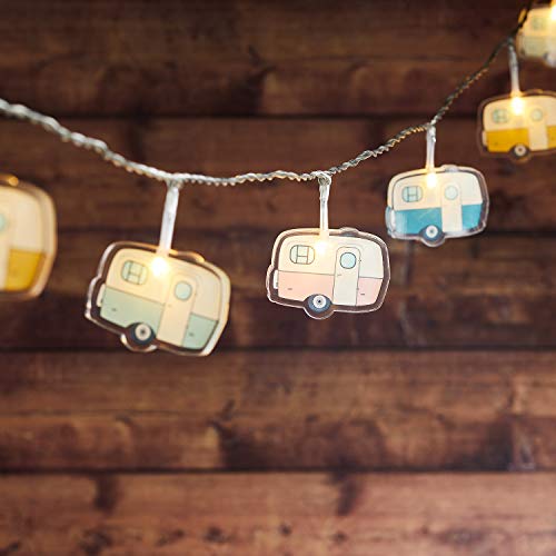 Lights4fun 12er LED Wohnmobil Lichterkette warmweiß Batterie Timer Camping Zubehör Zelten Lights4fun 12er LED Wohnmobil Lichterkette warmweiß Batterie Timer Camping Zubehör Zelten von Lights4fun