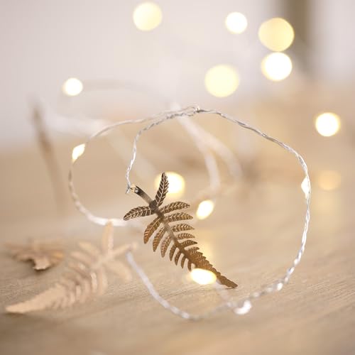 Lights4fun 20er Micro LED Lichterkette warmweiß goldene Blätter batteriebetrieb Lichterkette mit Timer Blätter Lichterkette Herbst Blätter Girlande Led Lights4fun 20er Micro LED Lichterkette warmweiß goldene Blätter batteriebetrieb Lichterkette mit Timer Blätter Lichterkette Herbst Blätter Girlande Led von Lights4fun