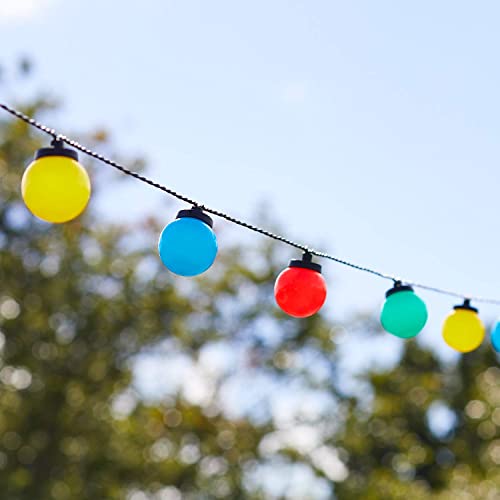 Lights4fun 30er LED Party Lichterkette bunt strombetrieben Timer Innen und Außen Lichterkette Kugeln Lichterkette Glühbirnen Outdoor Lichterkette Balkon LED Lichterkette Außen Lights4fun 30er LED Party Lichterkette bunt strombetrieben Timer Innen und Außen Lichterkette Kugeln Lichterkette Glühbirnen Outdoor Lichterkette Balkon LED Lichterkette Außen von Lights4fun