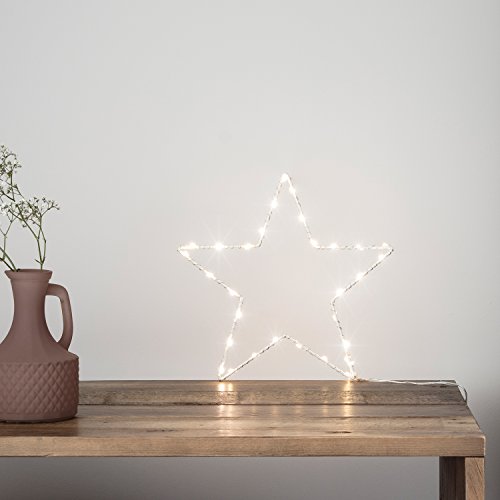 Lights4fun 3er Set LED Stern Fensterbild Weihnachten Fensterdeko Timer Batteriebetrieb 35cm Leuchtsterne Kinderzimmer Lights4fun 3er Set LED Stern Fensterbild Weihnachten Fensterdeko Timer Batteriebetrieb 35cm Leuchtsterne Kinderzimmer von Lights4fun