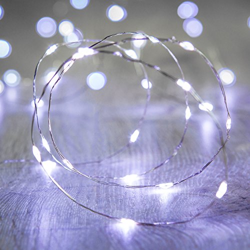 Lights4fun 3x 50er LED Micro Lichterkette weiß Batteriebetrieb mit Zeitschaltuhr Lights4fun 3x 50er LED Micro Lichterkette weiß Batteriebetrieb mit Zeitschaltuhr von Lights4fun