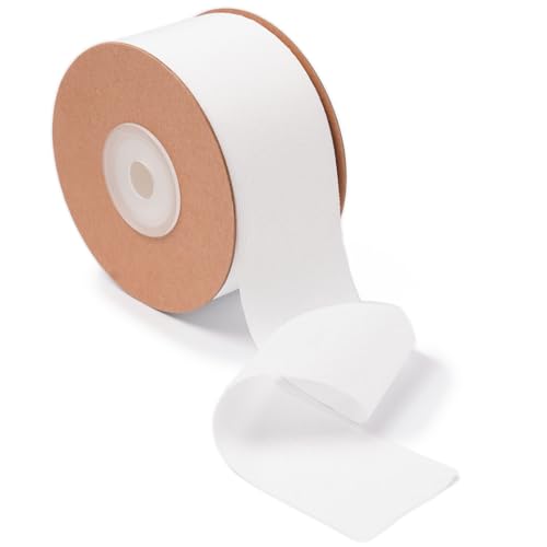Ligtmor Geschenkband Hochzeit Schleifenband Dekoband 3,8cm x 23m Chiffonband Schleifen Stoffband - Weiß Ligtmor Geschenkband Hochzeit Schleifenband Dekoband 3,8cm x 23m Chiffonband Schleifen Stoffband - Weiß von Ligtmor