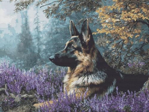 5D Diamond Painting Set für Erwachsene & Kinder, Tier Hirthund DIY Diamant Malerei Bilder, Stickerei Mosaikherstellung, Heimdekoration Kreatives Geschenk Anfänger & Profis Zubehör 30x40cm C-183 5D Diamond Painting Set für Erwachsene & Kinder, Tier Hirthund DIY Diamant Malerei Bilder, Stickerei Mosaikherstellung, Heimdekoration Kreatives Geschenk Anfänger & Profis Zubehör 30x40cm C-183 von Liguolnn