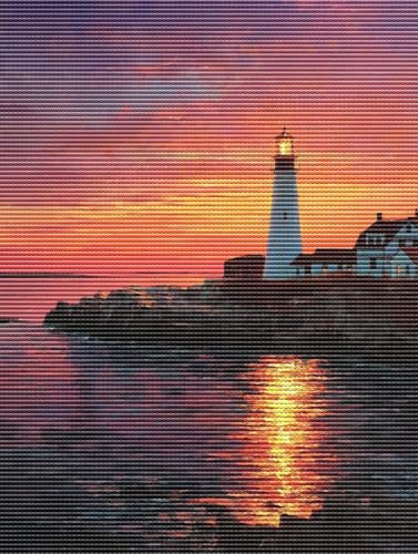 Diamond Painting Adulte Leuchtturm Sonnenuntergang 5D Diamant Painting Erwachsene & Anfänger, DIY Full Drill Diamant Broderie kit, Home Decor Wandkunst Wohnzimmer Schlafzimmer Geschenke 60x80cm D-155 Diamond Painting Adulte Leuchtturm Sonnenuntergang 5D Diamant Painting Erwachsene & Anfänger, DIY Full Drill Diamant Broderie kit, Home Decor Wandkunst Wohnzimmer Schlafzimmer Geschenke 60x80cm D-155 von Liguolnn
