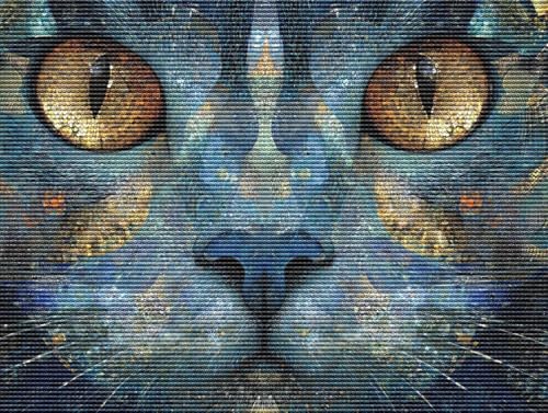 Diamond Painting Adulte Tiere Katzen 5D Diamant Painting Erwachsene & Anfänger, DIY Full Drill Diamant Broderie kit, Home Decor Wandkunst Wohnzimmer Schlafzimmer Büro, Geschenke, 50x70cm D-181 Diamond Painting Adulte Tiere Katzen 5D Diamant Painting Erwachsene & Anfänger, DIY Full Drill Diamant Broderie kit, Home Decor Wandkunst Wohnzimmer Schlafzimmer Büro, Geschenke, 50x70cm D-181 von Liguolnn