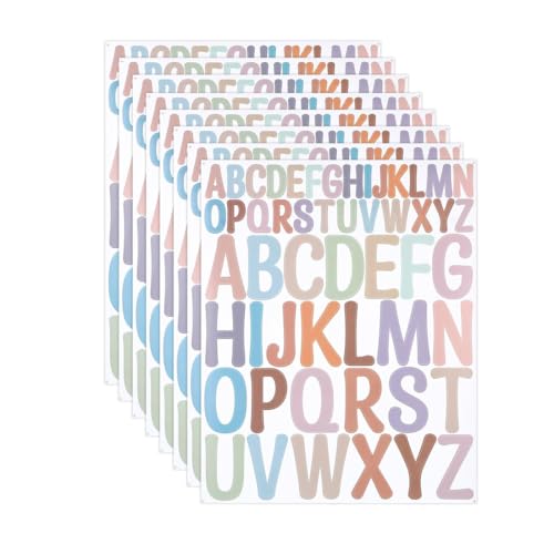 Buchstaben Aufkleber 416 Stück 8 Blatt klebebuchstaben Bunt Selbstklebende Buchstaben Vinyl Sticker Buchstaben zum Aufkleben Groß Wetterfest Buchstaben Sticker für Postfach, Schilder, Adressnummer DIY Buchstaben Aufkleber 416 Stück 8 Blatt klebebuchstaben Bunt Selbstklebende Buchstaben Vinyl Sticker Buchstaben zum Aufkleben Groß Wetterfest Buchstaben Sticker für Postfach, Schilder, Adressnummer DIY von Lihetymg