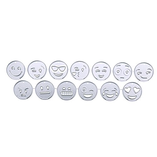 Linkay Stanzschablonen Herbst Stanzen Blätter Metall Prägeschablonen Stanzformen Cutting Dies für DIY Scrapbooking Karten Handwerk Geschenk Homedeko (CC, wie gezeigt) von Lihkay