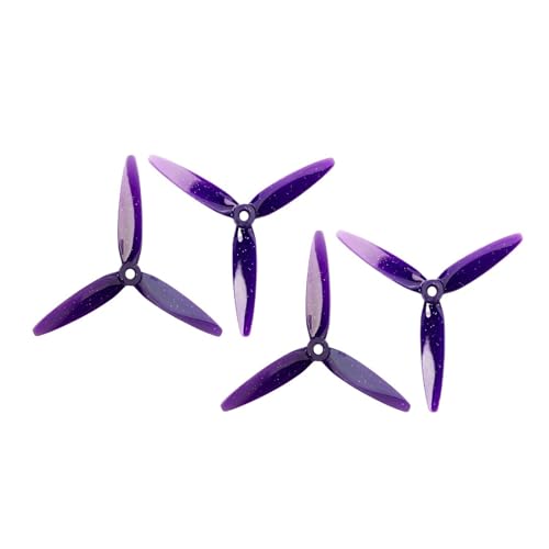 10 Paare (10CW + 10CCW) 353D 1,5 mm 3-Loch 3,5 Zoll 1404 4600KV/ 493D 4,9 Zoll 2207 2050KV Propeller passend for 3D-Freestyle-Drohne(P 10Pairs 493D 1Hole) von LiiZZi