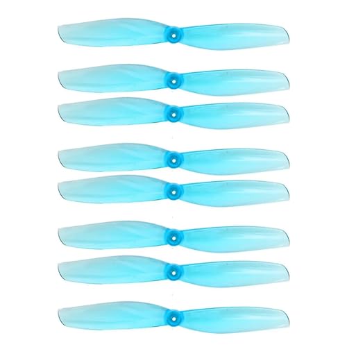 12Pairs 24PCS 65mmS 65mm 2 Paddel 1mm Loch Propeller Fit for RC Drone FPV Racing Zahnstocher Rahmen(Blue 1.5MM Hole) von LiiZZi