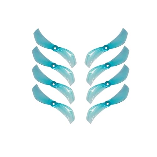 16Parirs 40MM 1610 2-Blatt PC Propeller 1mm 1,5mm Loch Fit for RC FPV Racing Freestyle Tinywhoop Drohnen Ersatz Ersatz(16Pairs 1.5mm Blue) von LiiZZi