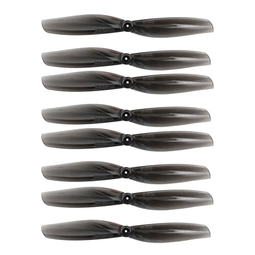 20 Paare (20CW + 20CCW) 65 MMS 65 mm 2-Blatt 1,5 mm Loch 1 mm Loch PC Propeller passend for RC Drone FPV Racing Zahnstocherrahmen(20Pairs Black 1.5MM) von LiiZZi