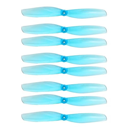 20 Paare (20CW + 20CCW) 65 MMS 65 mm 2-Blatt 1,5 mm Loch 1 mm Loch PC Propeller passend for RC Drone FPV Racing Zahnstocherrahmen(20Pairs Blue 1.0MM) von LiiZZi