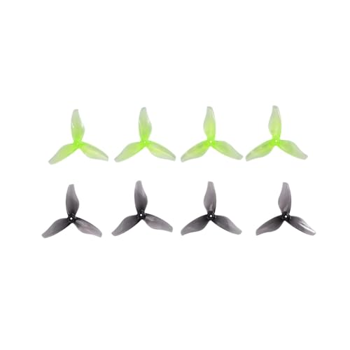 20CW + 20CCW 2023s 2023 2x2,3 2 Zoll 3-Blatt-Propeller 3 Löcher Passend for 1105-1108 Motor RC Drone FPV Zahnstocher(2023s 1.5MM MIXColor) von LiiZZi