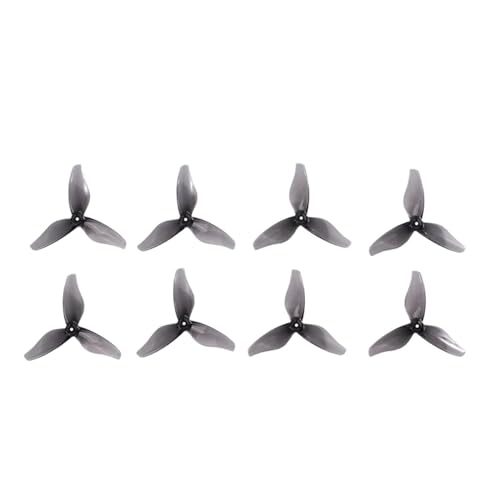 20CW + 20CCW 2023s 2023 2x2,3 2 Zoll 3-Blatt-Propeller 3 Löcher Passend for 1105-1108 Motor RC Drone FPV Zahnstocher(2023s 1.5mm Gray) von LiiZZi