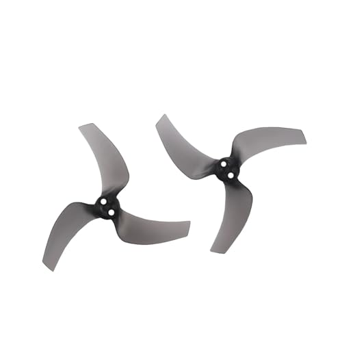 3032 3 Zoll 3-Blatt CW CCW PC-Requisiten 2 mm Loch PC FPV-Propeller passend for AVATA 2 Drohnenzubehörteile(2Pairs Gray) von LiiZZi