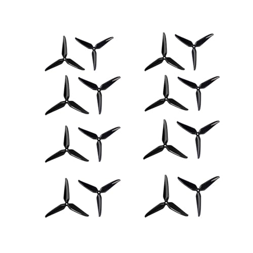 4 Paar 7140 3-Blatt-Propeller CW CCW Glas-Nylon-Paddel 5 mm Loch passend for Multirotor-RC-Drohnen 7 Zoll 7 Zoll von LiiZZi