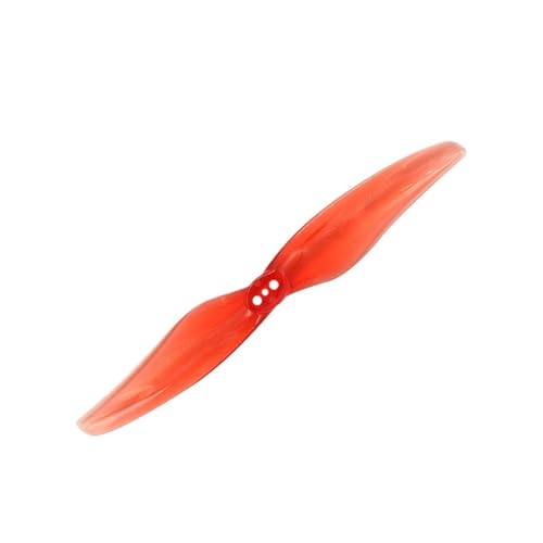 4 Paar CW CCW 4024 2-Blatt-Propeller mit 1,5 mm Loch passend for bürstenlosen 1408-1506-Motor for FPV-Renndrohne(Red) von LiiZZi