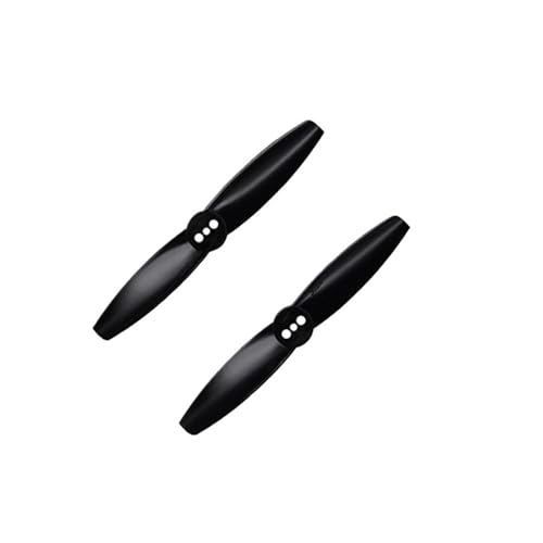 6Pairs 3025 3 Zoll Propeller PC Requisiten 3MM/1,5 MM Loch Fit for RC Drone FPV Racing Multicopter(Light Grey) von LiiZZi