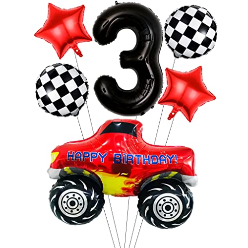 Liitata Rennwagen Luftballon Set Rennauto 3. Kinder Geburtstag Deko Zahl 3 Folienballon Schwarz Großes Rennwagen Luftballons Zielflagge Ballon Stern Ballon für Junge Geburtstag Party Motto Party Deko Liitata Rennwagen Luftballon Set Rennauto 3. Kinder Geburtstag Deko Zahl 3 Folienballon Schwarz Großes Rennwagen Luftballons Zielflagge Ballon Stern Ballon für Junge Geburtstag Party Motto Party Deko von Liitata