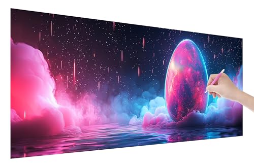 Diamond Painting Ei, 5D DIY Diamant Painting Bilder Traum 120x50cm, Diamant Malerei Cross Stitch Stickerei Erwachsene Groß XXL, Basteln Erwachsene Set für Geschenke und Wand Deko Wohnzimmer, C-63 von Lijahoo