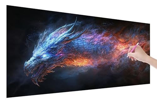 Diamond Painting Estragon, 5D DIY Diamant Painting Bilder Traum 150x60cm, Diamant Malerei Cross Stitch Stickerei Erwachsene Groß XXL, Basteln Erwachsene Set für Geschenke und Zimmer Wand Deko, C-60 von Lijahoo