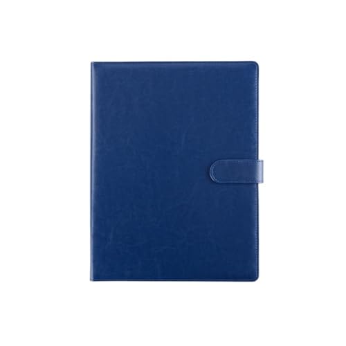 büro ordner A4 Multifunktionsordner mit Stifteinsatz Lederbuch zur Unterzeichnung von Geschäftsverträgen Dokumenteninformationstafelordner ordner(Blue) von Lijiaxiuyc-101