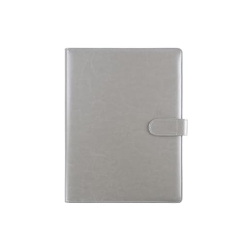 büro ordner A4 Multifunktionsordner mit Stifteinsatz Lederbuch zur Unterzeichnung von Geschäftsverträgen Dokumenteninformationstafelordner ordner(Grigio) von Lijiaxiuyc-101
