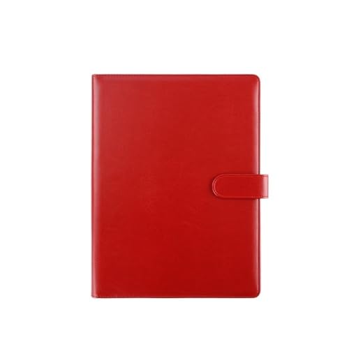 büro ordner A4 Multifunktionsordner mit Stifteinsatz Lederbuch zur Unterzeichnung von Geschäftsverträgen Dokumenteninformationstafelordner ordner(Red) von Lijiaxiuyc-101