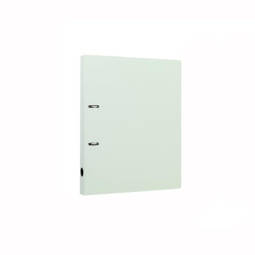 büro ordner A4 Perforierter Ordner PP Zwei-Loch Loseblatt-Ordner Informationsdatei-Organizer for Schule, Büro ordner(Green) von Lijiaxiuyc-101