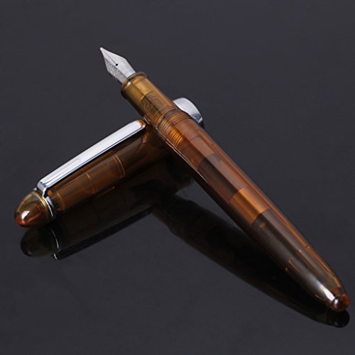 Ocobudbxw Pens JINHAO 992 Transparent Füllfederhalter, 0,5 mm, Schreibwarenzubehör, Geschenk Ocobudbxw Pens JINHAO 992 Transparent Füllfederhalter, 0,5 mm, Schreibwarenzubehör, Geschenk von Ocobudbxw