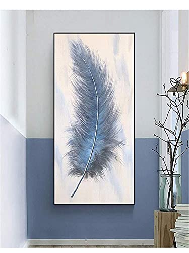 Likixin Diamond Painting Feder,5D Diamant Painting Bilder,Full Drill Diamant Malerei für Erwachsene Kinder,DIY Cross Stickerei Malerei Kits,Kunsthandwerk Home Wall Dekoration 60x120cm/24x47in Likixin Diamond Painting Feder,5D Diamant Painting Bilder,Full Drill Diamant Malerei für Erwachsene Kinder,DIY Cross Stickerei Malerei Kits,Kunsthandwerk Home Wall Dekoration 60x120cm/24x47in von Likixin