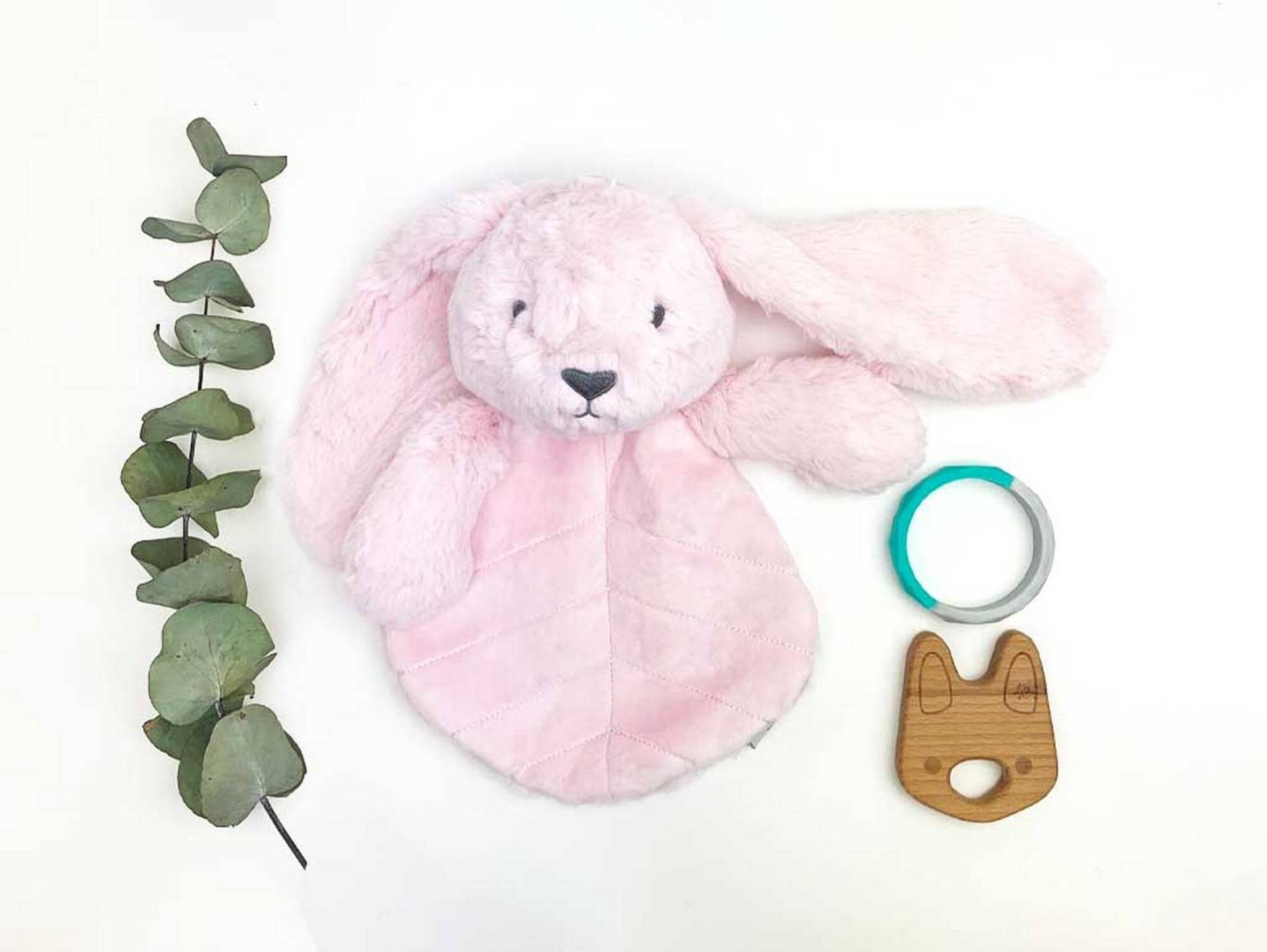 Süßes Baby Hasen Geschenk Für Mädchen | Spielzeug & Beißer von LilCreatures