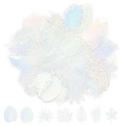 Lilbitty 100 Stück Laser Scrapbook Stickers Pflanzen Blätter Aufkleber Fotoalbum Hochzeit Gästebuch Deko Bullet Journal Holographisch Sticker,25Muster Lilbitty 100 Stück Laser Scrapbook Stickers Pflanzen Blätter Aufkleber Fotoalbum Hochzeit Gästebuch Deko Bullet Journal Holographisch Sticker,25Muster von Lilbitty