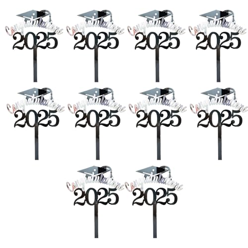 10pcs Abschlusskuchen Metallic Bachelor Hat Kuchen Dekorationen Für Dessert Tabelle Einstellung Abschlussfeier Feier Zubehör Accessoires 10pcs Abschlusskuchen Metallic Bachelor Hat Kuchen Dekorationen Für Dessert Tabelle Einstellung Abschlussfeier Feier Zubehör Accessoires von Lilinzhi