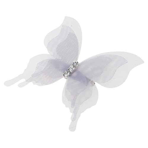 20 Stück bestickte Schmetterlingsapplikationen zum Nähen, Basteln, Hochzeit, Brautkleid, Verzierung, Schmetterlingsapplikation von Lilinzhi