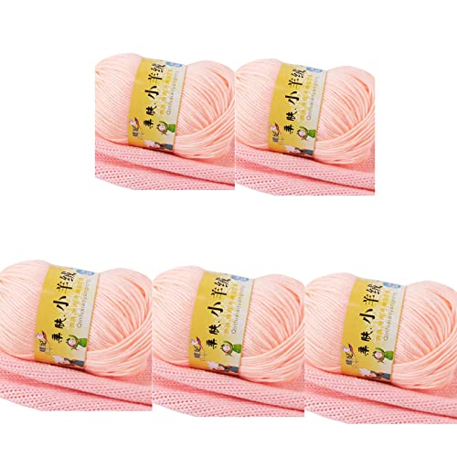 250 g/Set, Häkelgarn, Baby, einfarbig, Wolle, Handkaschmirwolle, Strickgarn von Lilinzhi
