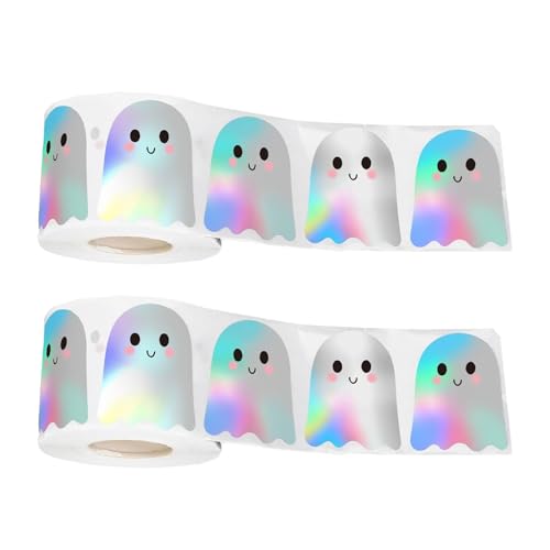 500 Blätter Reflexionslabel Aufkleber 2PCS Pack Sealing Etiketten Für Party Supplies Office Organization Kleber Nachhaltiger Verpackungsaufkleber von Lilinzhi
