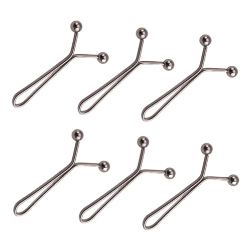 6er-Pack verstellbare Taillenschnallen, abnehmbare Knöpfe, Röcke, Taillenstraffer, Sofortknopf für lose Hosen, Röcke, Ärmel, Pullover (QS) von Lilinzhi