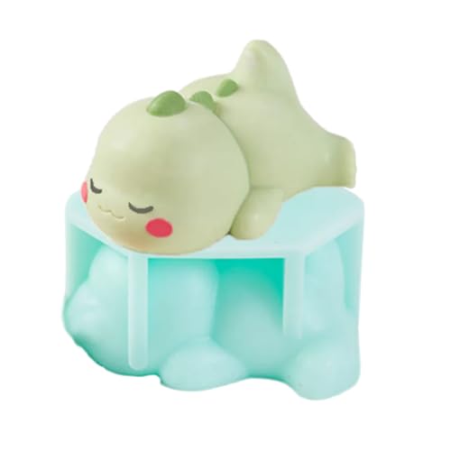 Dinosaurierform Silikonformen Für Epoxidharz Kerzenseife Dinosaurier Fondant Silikonform Schokolade Zum Backen Flexibler Kuchenformen von Lilinzhi