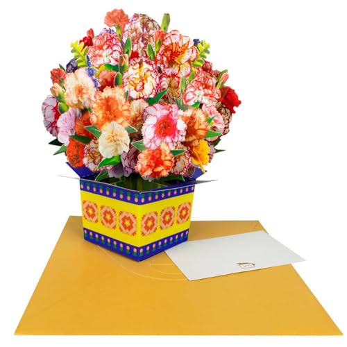 Grußkarte zum Geburtstag Jubiläum Papierblumen Rose/Lilien/Sonnenblumen/Tulpen/Nelken 3D PopUp Blumenstrauß Grußkarte zum Geburtstag Jubiläum Papierblumen Rose/Lilien/Sonnenblumen/Tulpen/Nelken 3D PopUp Blumenstrauß von Lilinzhi