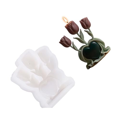 Herz Tulips Kerzenform Gussformen Blüten Silikonform Oramentplaster Epoxidharz Blüten Silikon Herz Tulpen Kerzenform Epoxidharzseife Seife Herz Tulips Kerzenform Gussformen Blüten Silikonform Oramentplaster Epoxidharz Blüten Silikon Herz Tulpen Kerzenform Epoxidharzseife Seife von Lilinzhi