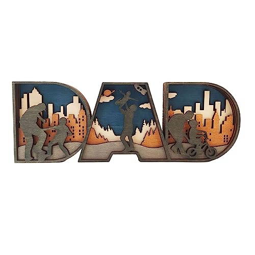 Holzschild, Vatertag, Muttertag, Heimdekoration, Tischdekoration, Freunde und Familie, professionelle gravierte Schilder Holzschild, Vatertag, Muttertag, Heimdekoration, Tischdekoration, Freunde und Familie, professionelle gravierte Schilder von Lilinzhi