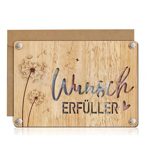 Lilinzhi Eleganter Handgefertigter Hölzerner Bill Clip Mit Natürlicher Finish Geburtstage Urlaub Benutzerfreundliche Andenken Elegante Hölzerne von Lilinzhi