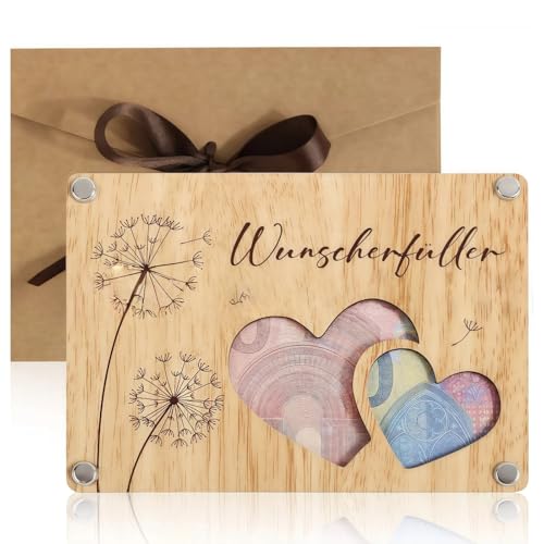 Lilinzhi Eleganter Handgefertigter Hölzerner Bill Clip Mit Natürlicher Finish Geburtstage Urlaub Benutzerfreundliche Andenken Elegante Hölzerne von Lilinzhi