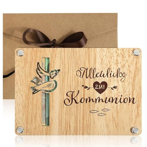 Lilinzhi Eleganter Handgefertigter Hölzerner Bill Clip Mit Natürlicher Finish Geburtstage Urlaub Benutzerfreundliche Andenken Elegante Hölzerne von Lilinzhi