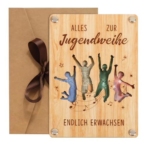 Lilinzhi Eleganter Handgefertigter Hölzerner Bill Clip Mit Natürlicher Finish Geburtstage Urlaub Benutzerfreundliche Andenken Elegante Hölzerne von Lilinzhi