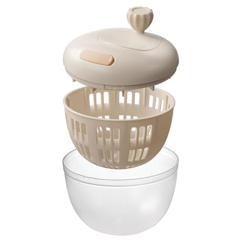 Lilinzhi Salatspinner Salat Trockner Großer Trockner Dehydrator Küche Greens Drainer Sieb Werkzeug Obst Waschmaschine Dauer Salat Spinner Sauber Und Obst Küchenwerkzeug Abfluss Korb Waschmaschine von Lilinzhi