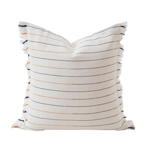 Weiche Strukturierte Handgewebte Kissenbezug Baumwollgarne Perfekt Zur Verbesserung Der Schlafzimmer Wohnraum Ästhetisches Bett Dekore Home Decors Weiche Strukturierte Handgewebte Kissenbezug Baumwollgarne Perfekt Zur Verbesserung Der Schlafzimmer Wohnraum Ästhetisches Bett Dekore Home Decors von Lilinzhi